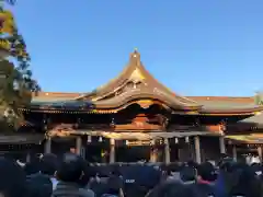 寒川神社の本殿