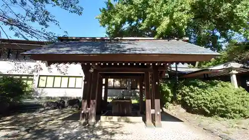 岩手護國神社の手水