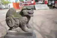 青渭神社の狛犬