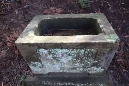 白幡神社の手水