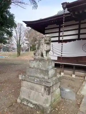 上田招魂社の狛犬