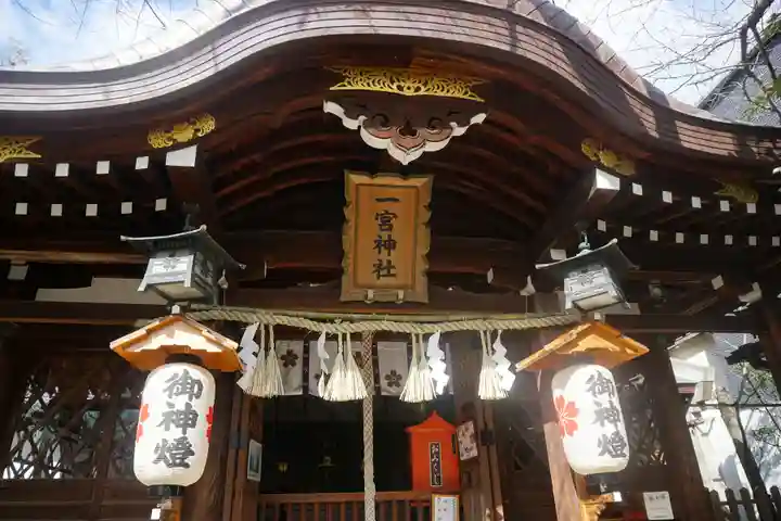 一宮神社の本殿・本堂