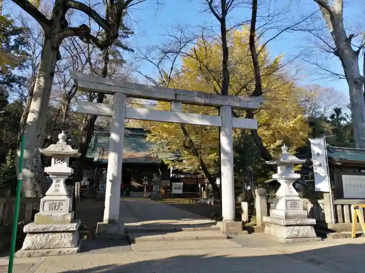 野木神社の鳥居