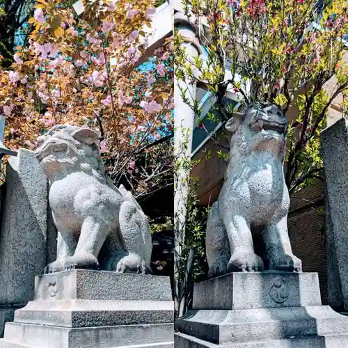 小野照崎神社の狛犬