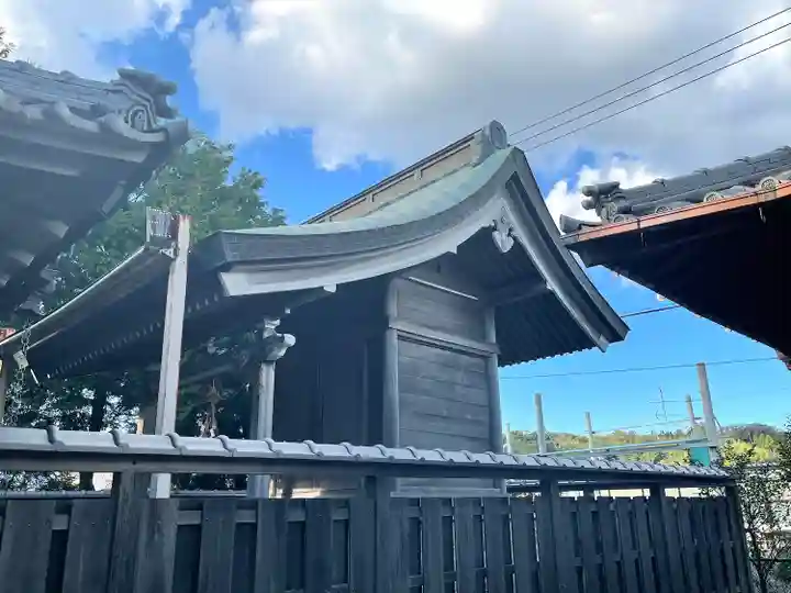 高角神田天白神社の本殿・本堂