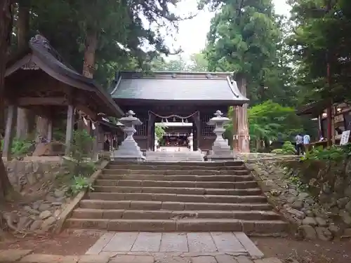 河口浅間神社の山門・神門