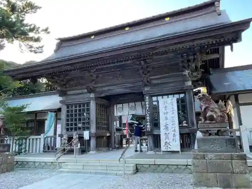 大洗磯前神社の山門・神門