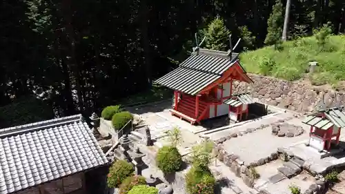 大保八坂神社の景色