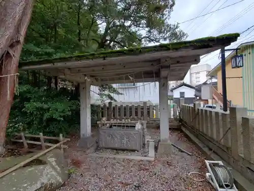 少比古那神社の手水舎