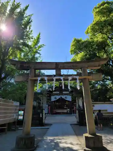 稲毛神社の鳥居