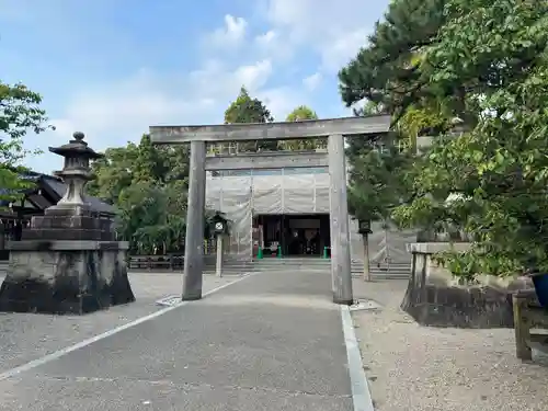 射水神社の鳥居