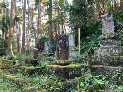 怒田沢観音堂のお墓