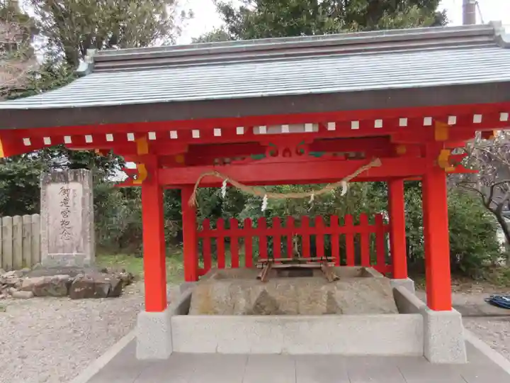 阿須賀神社の手水舎