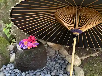 帯廣神社の手水舎