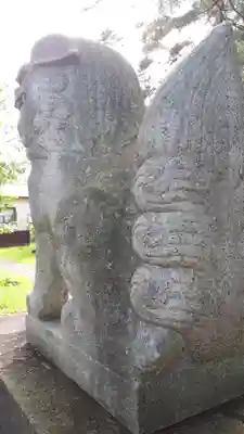 雨龍神社の狛犬
