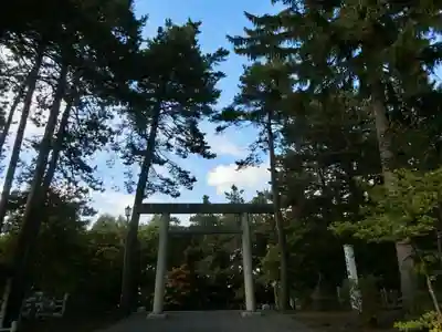上川神社の鳥居