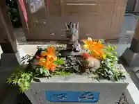 滑川神社 - 仕事と子どもの守り神の手水舎