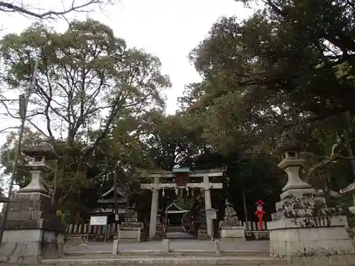 三宅八幡宮の鳥居