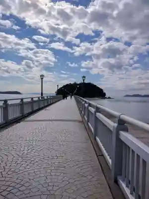 八百富神社の周辺