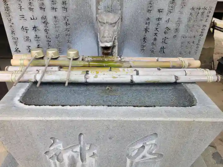水天宮の手水舎