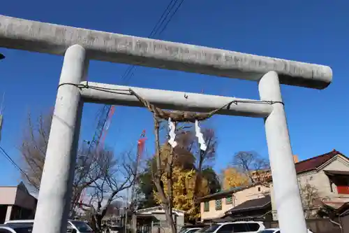 阿邪訶根神社の鳥居