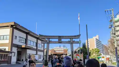 鶴見神社の鳥居