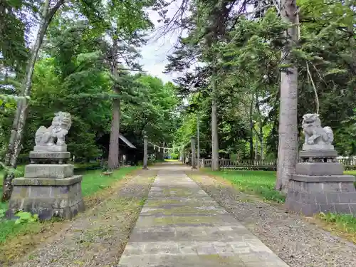 東川神社の景色