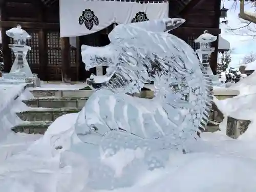 東川神社の芸術