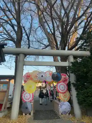 札幌諏訪神社の鳥居