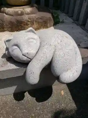 荻窪白山神社の像