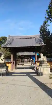 老杉神社の山門・神門