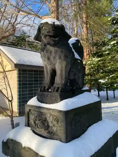 錦山天満宮の狛犬