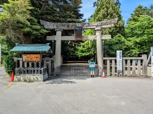 猿賀神社の鳥居