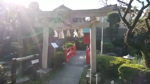 菅原神社の鳥居