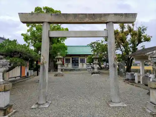 古政神社の鳥居