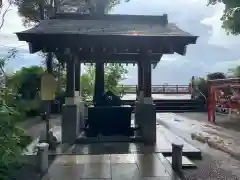 多摩川浅間神社の手水