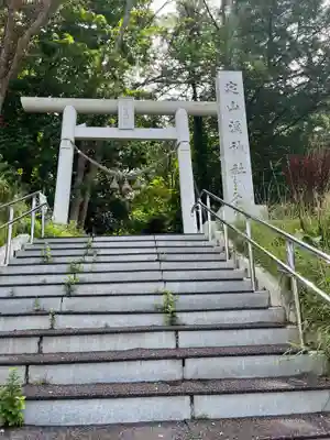 定山渓神社の鳥居