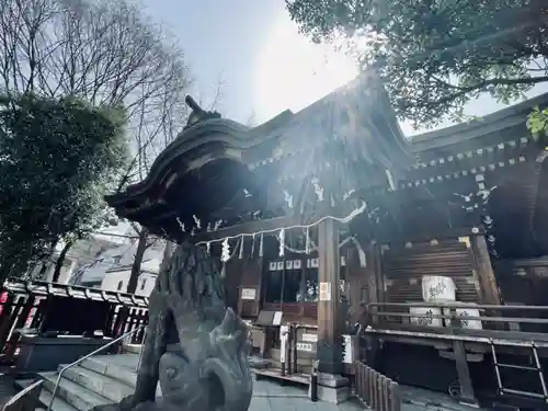 下谷神社の本殿・本堂