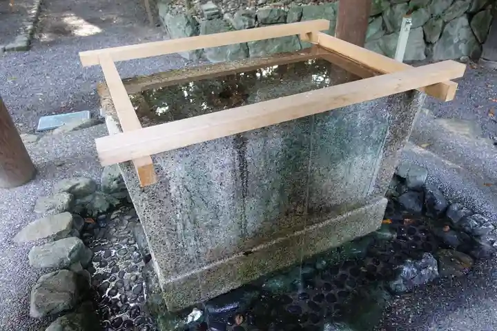 月夜見宮(豊受大神宮別宮)の手水舎