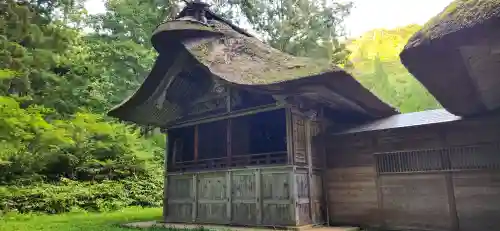 安久津八幡神社の本殿