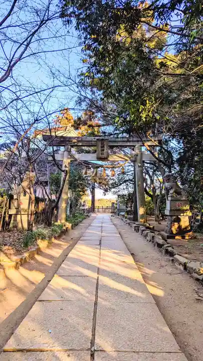 飯綱神社の鳥居