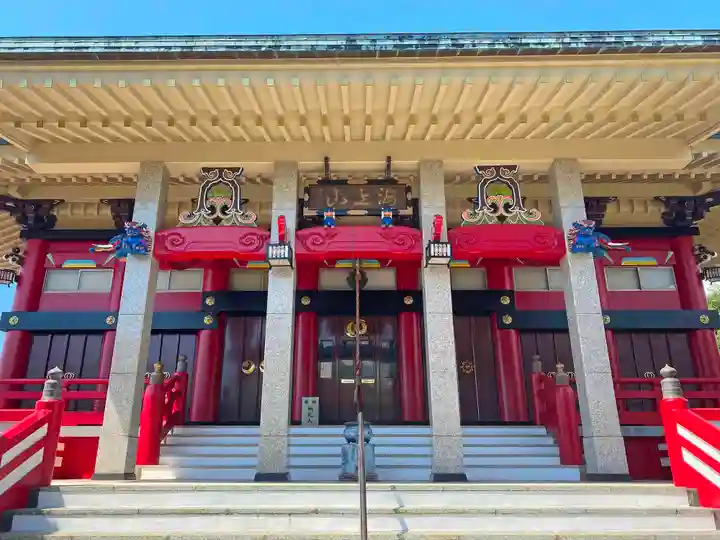 千葉寺の本殿・本堂