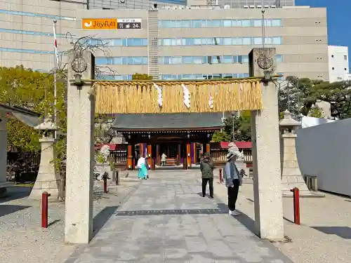 警固神社の鳥居