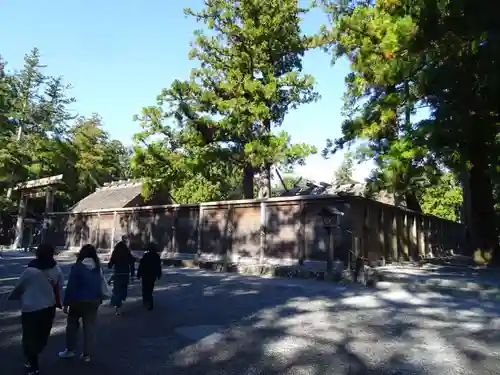 伊勢神宮外宮（豊受大神宮）の景色