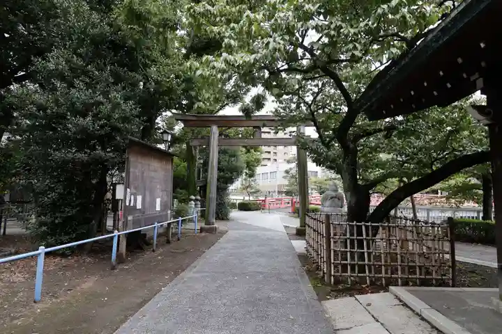 荏原神社の鳥居