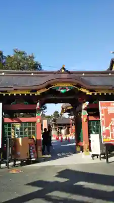 大杉神社の山門・神門