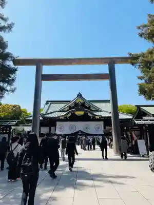 靖國神社の鳥居