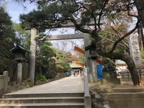 意富比神社の鳥居