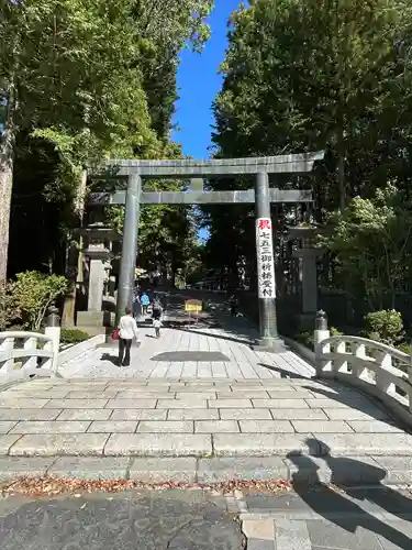 諏訪大社下社秋宮(長野県)