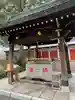 自由が丘熊野神社の手水舎